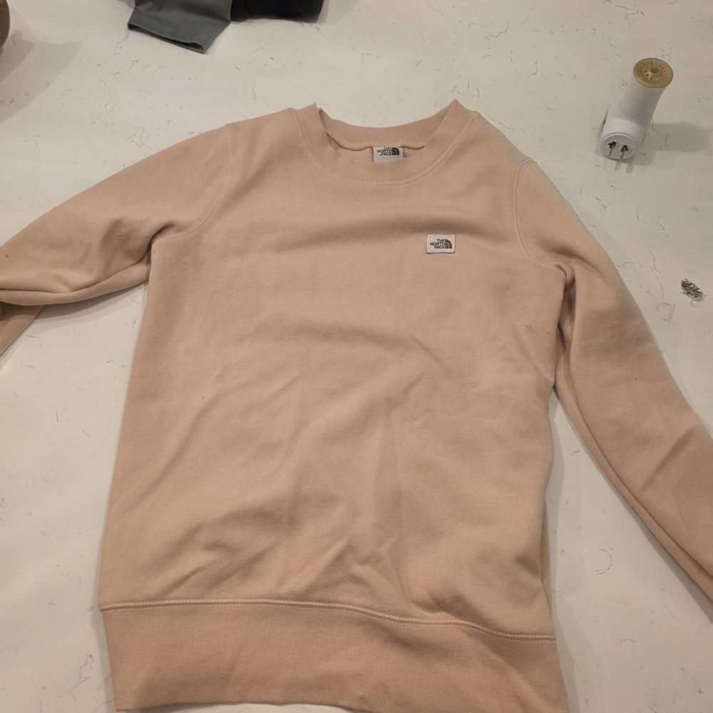 The North Face Light Pink Crewneck Sweater